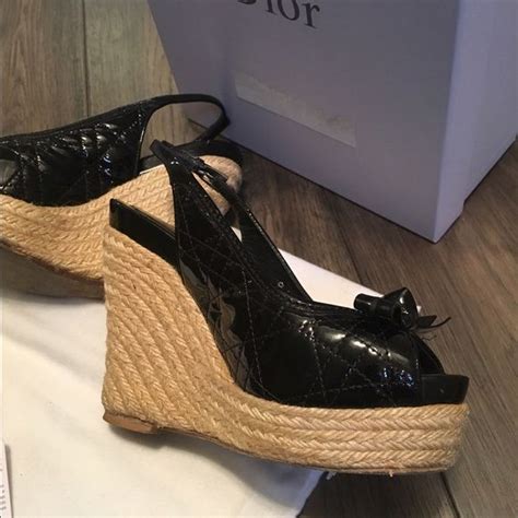 dior shoes 2022|dior platform wedge shoes.